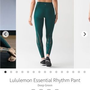 lululemon essential rhythm pant